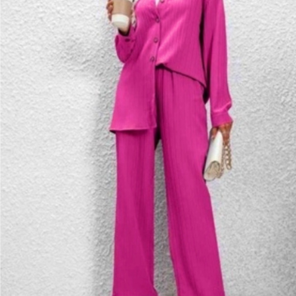 Pink Women's Pantsuit